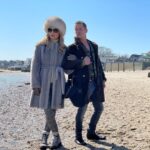 Leslie Grossman Instagram - It was weirdly warm when we shot this and I was in a full facial sweat but we had fun and Provincetown is magic 💫