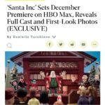 Leslie Grossman Instagram - A new series is coming to town. #SantaInc premieres December 2 on @HBOMax. Beyond excited to get to be on this incredible show. Also my character being described as a “frazzled and loudmouth gingerbread woman” feels very on brand. The cast is outrageous and it’s funny as hell. Also it came from the brilliant brain of favorite person Ali Rushfield who I can’t tag because she is smart enough to not have social media. I think you guys are gonna love this one
