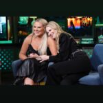 Leslie Grossman Instagram - Always love getting to chat with @bravoandy about all things housewives and had the best time with the lovely @heathergay