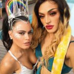 Letícia Lima Instagram - Fantasia PRISMA! 🌈 . @blocodapreta Make @alinevalentin Adereço de cabeça @erickmaia . Qual vcs estão curtindo mais até agora?