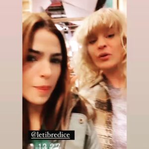 Leticia Brédice Instagram - @launoeltrece 
Gracias 

Un honor 
RESPETO 
Amor 
Gracias @agustinacherriok 
❤
