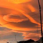 Leticia Calderón Instagram - Así las nubes hoy en la tarde. Precioso