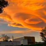 Leticia Calderón Instagram - Así las nubes hoy en la tarde. Precioso
