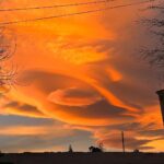 Leticia Calderón Instagram - Así las nubes hoy en la tarde. Precioso