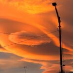 Leticia Calderón Instagram - Así las nubes hoy en la tarde. Precioso