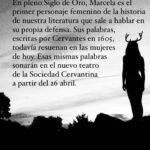 Leticia Dolera Instagram - Estrenamos nuestra MARCELA el próximo 26 de abril en el teatro de la Sociedad Cervantina en Madrid (calle atocha 87). Qué honor y qué viaje ha sido y está siendo redescubrir la fuerza poética y política de Cervantes en el Quijote rescatando el monólogo íntegro que Miguel escribió para Marcela hace 400 años.
