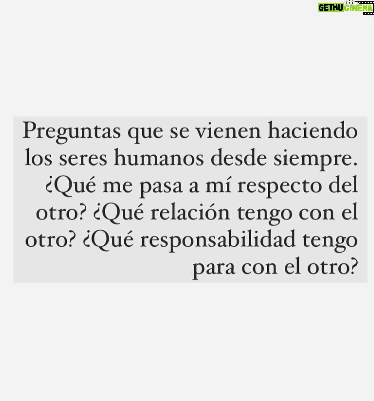 Leticia Dolera Instagram - Algunas frases de Juan Mayorga en la entrevista que le hace Alvaro Sánchez León en @aceprensa que me han inspirado en la tarde de hoy. (Eso sí, en la cuatro yo añadiría “para con el otro o la otra”)
