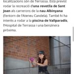 Leticia Dolera Instagram - Sí, a Pubertat ens vestirem de malva. Ja tenim colla castellera per recrear la colla ficticia de PUBERTAT. Gràcies @minyons per la complicitat (oju al talent actoral que hi ha dins la colla). I gràcies també a tot l’equip de l’ajuntament de @ajterrassa i @parcaudiovisual #femcastells ENS VEIEM A LA PLAÇA 💜💜 @diarideterrassa @anderzurimendi @trs_cityoffilm