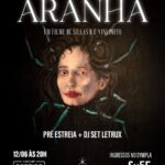 Letrux Instagram - Em pleno dia dos namorados te convidamos para a festa de lançamento do videoclipe “Aranha”, dirigido por @sillas.h e @poffovini no @CineClubeCortina, com direito a um DJ set de Letrux bem romântico & tesudo para os que namoram e também para os que se emaranham no amor em todas as outras formas. Ingressos no link da Bio. Bora fazer nossa teia! Design por @vitoceccon Pintura por @___adao___