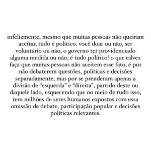 Letrux Instagram - texto por @fredoderich 🔑 enchentes@vakinha.com.br - @badincolono 🔑 09352141000148 - Instituto Brasileiro de Solidariedade 🔑 doacoes@cufa.org.br - Central Única de Favelas 🔑 deisefalci@gmail.com - Resgate de Animais Compartilhe. Toda ajuda é bem vinda!