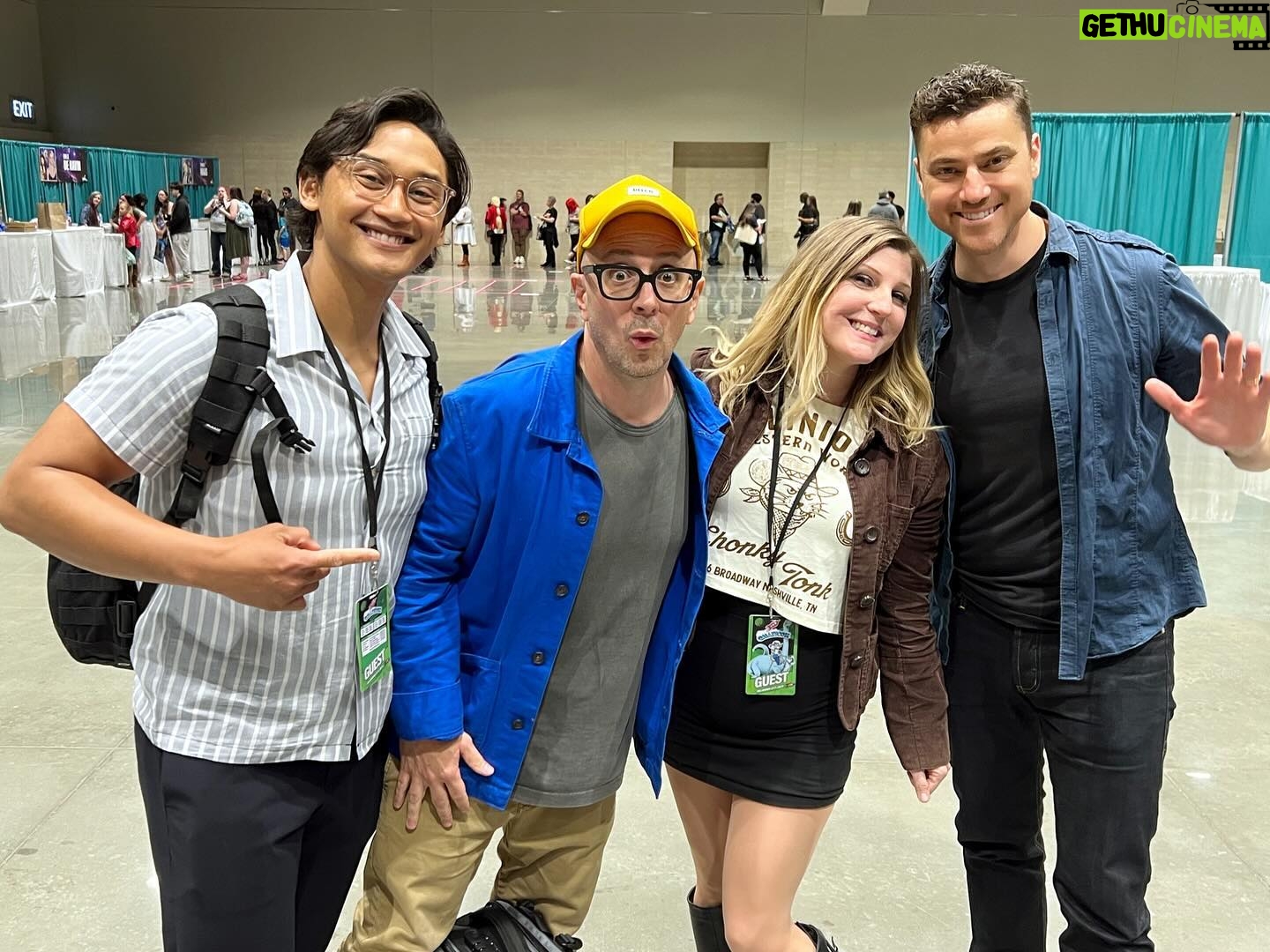 Leva Bates Instagram - So GalaxyCon OKC was tons of fun! Caught up with friends; made some new ones and thought i took way more pictures 😅🤣