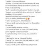 Leva Bates Instagram - It’s been one year ago today since I left AEW. Really?! Then I started to think, what all did I accomplish since leaving?…… and I gotta say I am pretty damn proud of me! It’s hard to see what all you do when you are you & unable to step outside of yourself. Plus being so incredibly focused on goals will make a person think they must always be doing more. It is so terrifying to have to redirect & change the course of your life. But when life throws you those monkey wrenches, use those to build your dreams But seeing this “it’s been a year” reminder, put things in a positive perspective for me. I wanted to share some positivity with you all. Is there more I wanna do? Oh hell yeah I do! I got so many more things to accomplish! With that being said, I’m available for bookings 😝 I think I’m leaving something off the list, but here’s what I’ve done within that year: