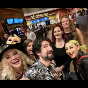 Leva Bates Instagram - Got to do an early screening of The Strangers this evening! Big thanks to @lionsgate, @lionsgatehorror & @shotziwwe for letting me be “here” 🔪

@thestrangersfilm