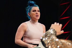 Leva Bates Instagram - Throwback Thursday! 
That face you get when you make your mom really mad…. Run…