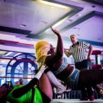 Leva Bates Instagram – Lights, camera, action 

Courtesy of @distractedbywrestling for @brcwflorida
