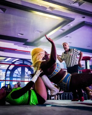 Leva Bates Instagram - Lights, camera, action 

Courtesy of @distractedbywrestling for @brcwflorida