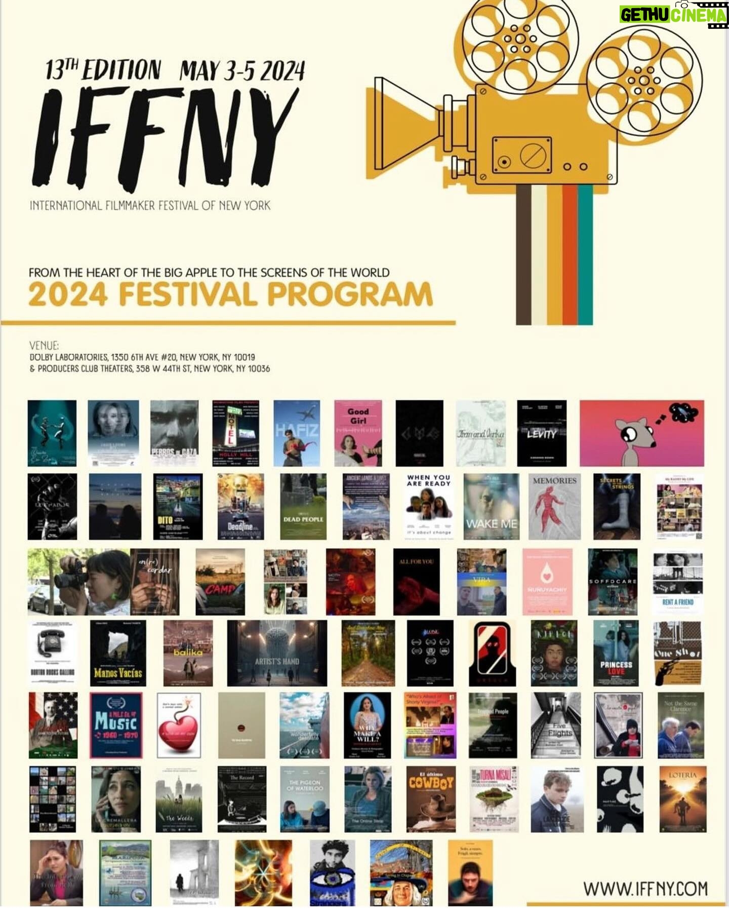 Leva Bates Instagram - I was AD for a short film called Levity! On a long shot, it was submitted and accepted into the @iffnyfestival! So much ass was kicked making this and super proud to see it being in the line up for this weekend. If you’re in the NYC area, go check it out & wish the director, Robert, happy birthday! 😉