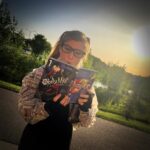 Leva Bates Instagram - Sometimes you must peruse your own stock 🌶️📕
