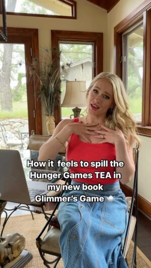Leven Rambin Instagram - From Audition to The Arena! I spill all the tea about how I started acting and all the roles that led up to GLIMMER! (Rosie, Sloan Sloan, and Clarissa 😉) GLIMMERS GAME is now available on Amazon and signed copies at www.levenrambinstore.com 

#hungergames #glimmer #book #author #bookrecs