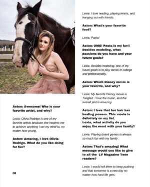 Lexia Hayden Instagram - Pᴜʙʟɪsʜᴇᴅ! 

𝗧𝗵𝗮𝗻𝗸 𝘆𝗼𝘂 @lvmagazinekids 𝗳𝗼𝗿 𝘁𝗵𝗲 𝗖𝗼𝘃𝗲𝗿 𝗮𝗻𝗱 𝗜𝗻𝘁𝗲𝗿𝘃𝗶𝗲𝘄

……………………………

𝗣𝗵𝗼𝘁𝗼𝗴𝗿𝗮𝗽𝗵𝘆/ 𝗛/𝗠𝗞𝗨
@christenhollyphotography

𝐒𝐭𝐲𝐥𝐢𝐧𝐠: @theparishouse