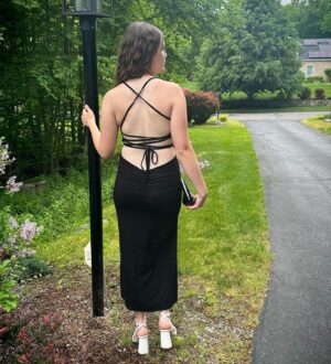 Lexia Hayden Instagram - Search JHJA4 to shop my trendies picks on SHEIN and use coupon Q2Lexia for 15% OFF with the limit of 40 USD
 #SHEINforAll  #saveinstyle #loveshein #ad 
@shein_us @shein_official
SHEIN X Stagecoach Lace Up Backless Split Thigh Cami Dress Without Belt
10129139