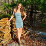 Lexia Hayden Instagram - 2024 SHEIN Music Fest  @sheinofficial @shein_us SHEIN MOD  Blue Summer Bodycon Dress Split Hem Tube Denim Dress ID: 14553291 Coupon code: MFLexia (Extra 15% off) #SHEINmusicfest #SHEINforAll #loveshein #ad