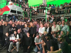 Li Bingbing Instagram - It was a great pleasure to work with everyone in The Meg!  @jasonstatham  @rubyrose @rainnwilson  @jessica_mcnamee @pagekennedy @masi_oka