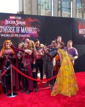Lia McHugh Instagram - I’m so honored to have been invited to the premiere of @doctorstrangeofficial ! Such an incredible movie, and a fantastic night. You’re going to love it 💛