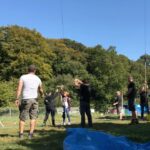 Lia McHugh Instagram - I am so grateful to this incredibly hard working crew and all they did for Eternals. Stunt rehearsals, endless costume fittings, hours in the makeup and hair chair, worlds coolest driver, the greatest PAs ever, Josh’s poor back, and Chloe’s brilliance - Thank you for making this special movie❤️❤️❤️ ETERNALS IS STREAMING ON DISNEY PLUS NOW! 🪐🌍💫