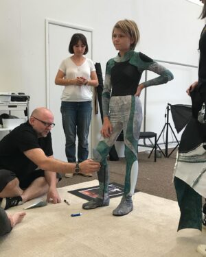 Lia McHugh Instagram - I am so grateful to this incredibly hard working crew and all they did for Eternals. Stunt rehearsals, endless costume fittings, hours in the makeup and hair chair, worlds coolest driver, the greatest PAs ever, Josh’s poor back, and Chloe’s brilliance - Thank you for making this special movie❤️❤️❤️
ETERNALS IS STREAMING ON DISNEY PLUS NOW! 🪐🌍💫