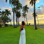 Lia McHugh Instagram – Sunsets in Kona 💛