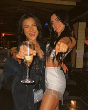Liana Ramirez Instagram - FINALLY posting about the best. weekend. ever. !!!!

thank you to all of my friends, well sisters, who made my bachelorette weekend unforgettable! it was everything I could have dreamed of from when everyone arrived, to dinner, to dancing, to staying up all night talking, to shopping, to praying together. can’t even tell you what was my favorite moment✨💍

also thank you @its_thechad for taking us out to super fabulous places! @breakroom86 @kkbbla