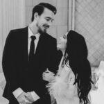 Liana Ramirez Instagram - almost Mr. and Mrs…. couldn’t be more thankful for how spectacular our engagement shoot turned out! thank you @dylanlujano for capturing this special moment that we will cherish forever! thank you again @nadinemerabi for this stunning dress and jacket for this shoot! I feel so loved by y’all! more photos coming your way✨