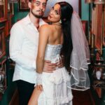Liana Ramirez Instagram - till death do us part🪦 #happyhalloween 📸: @dylanlujano 💋: @sammiezavala