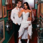 Liana Ramirez Instagram - till death do us part🪦 #happyhalloween 📸: @dylanlujano 💋: @sammiezavala