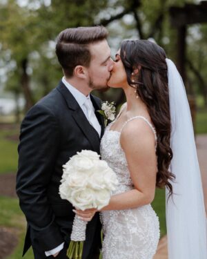 Liana Ramirez Instagram - 04.06.23. 

WE ARE MARRIED!!!!! 

photographer: @frannypullenphotography 

•
•
•

wedding planner: @wolferandco / @thejamiewolfer 
florals: @fiftyflowers 
suits: @generationtux 
dresses: @sherrihill 
DJ: @atlastentertaintment 
venue: @canyonwoodridge 
Videographer: @justinruizmedia 
cake: @raynedesserts 
hair & makeup: @sammiezavala @heyhaleybray @makeupartistveronica 
champagne flutes: @elenahonch 
food: @tuscanoitalian 
staffing: @ambianceeventstaffing 
rentals: @premiereeventstx