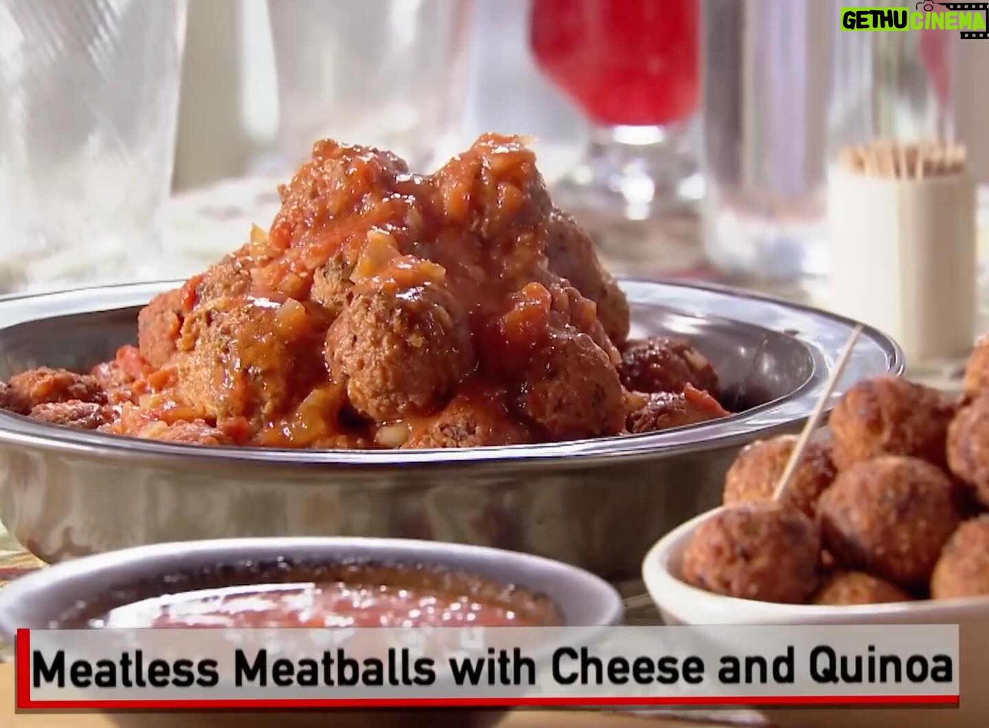 Lidia Bastianich Instagram - These delicious “meatballs” are wonderfully versatile, and can be served as bite-sized snacks at a party or on a platter in a buffet - perfect for a get together where you don’t know who is a vegetarian. Enjoy! Link to recipe and video in my bio. #LidiasItaly #LidiaBastianich #LidiasKitchen #LidiasRecipes #Vegetarian #25YearsofLidia #locatelli #locatellicheese #italiancheese #pecorino #pecorinoromano #locatellioneverything @locatellicheese_official @auricchio