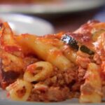 Lidia Bastianich Instagram - Baked Penne with Pork Ragu. It’s the perfect season for a yummy baked pasta dish with pork ragu. It can be made with penne or elbow macaroni or another dry pasta shape of your choice! Buon Gusto! Link to video and recipe in my bio. #LidiasRecipes #LidiasItaly #Granapadano #granapadanocheese #LidiasKitchen #LidiaBastianich #ItalianFood #25YearsofLidia @granapadanopdo @granapadano