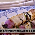 Lidia Bastianich Instagram - I love Swordfish prepared this way - I had these for the first time at an outdoor grigliata near the sea in Trapani, Sicily. Join me in my kitchen with my grandson Miles as I prepare this simple and delicikous dish. Buon Gusto! Link to video and recipe in my bio. #TuttiaTavolaaMangiare #LidiasRecipes #LidiasItaly #LidiasKitchen #LidiaBastianich #ItalianFood #25YearsofLidia