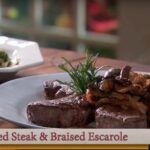 Lidia Bastianich Instagram - Let’s make it a steak night! This seared beef fillet in mushroom sauce highlights is a delicious weekday or weekend meal - watch me make it, along with some braised escarole, here. Buon Gusto! Video link in my bio. #TuttiaTavolaaMangiare #LidiasRecipes #LidiasItaly #LidiasKitchen #LidiaBastianich #ItalianFood #25YearsofLidia