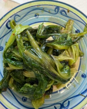 Lidia Bastianich Instagram - I loved being able to spend the Easter holidays with family in Istria. I had a wonderfully peaceful time foraging for wild asparagus, dandelions, nettles, and more.  Easter meal was roasted lamb, spring peas, and potatoes - and we got to enjoy all the wild greens we harvested.  #WheresLidia #lidiastravels #LidiasRecipes #LidiasItaly #LidiasKitchen  #FromLidiasTableToYours #LidiasSoundtrack