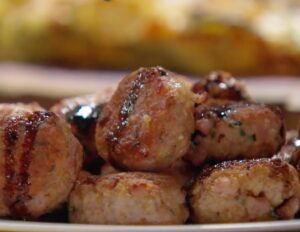 Lidia Bastianich Instagram - Marinated Meatballs - Everybody seems to love meatballs. Here is a different and tasty alternative to their normal red—sauce preparation. These veal or turkey meatballs are marinated in a tangy marinade of herbs and vinegar. They are good for buffet tables, picnics, or just to keep in the refrigerator for a snack. They make terrific sandwiches as well, and if you serve them with some mashed potatoes it becomes a meal.
Link to video and recipe in my bio. #LidiasRecipes #LidiasItaly #LidiasKitchen  #LidiaBastianich #ItalianFood #25YearsofLidia #FromLidiasTableToYours #LidiasSoundtrack