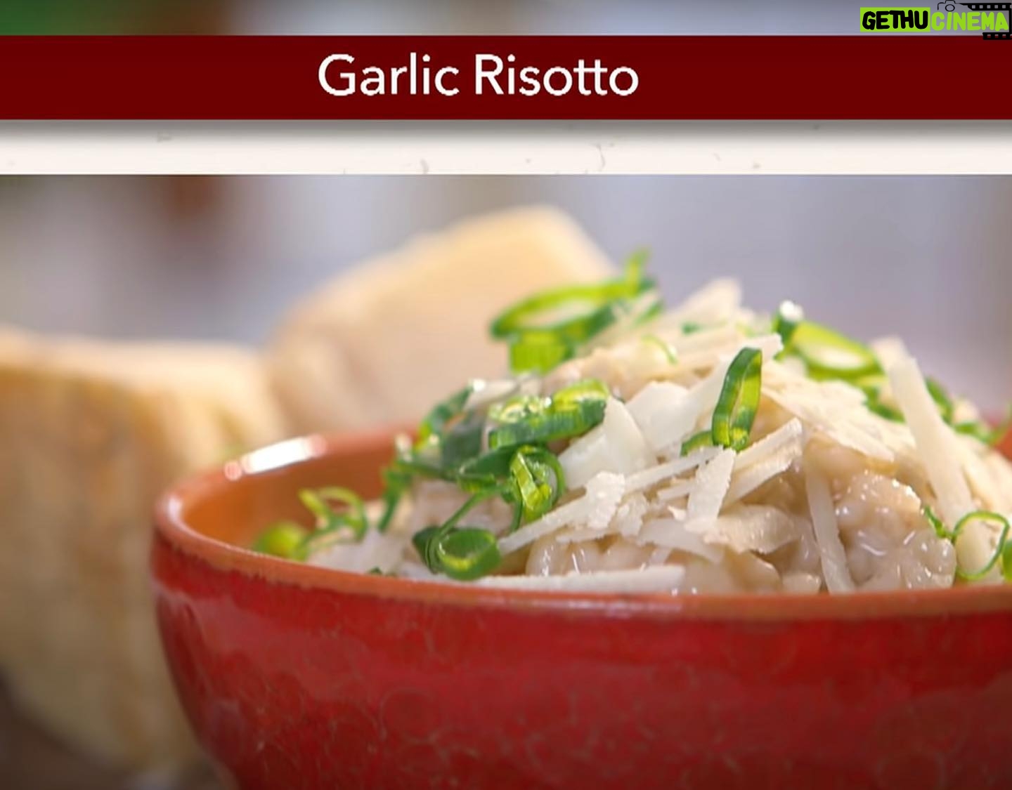 Lidia Bastianich Instagram This deliciously simple Garlic Risotto can