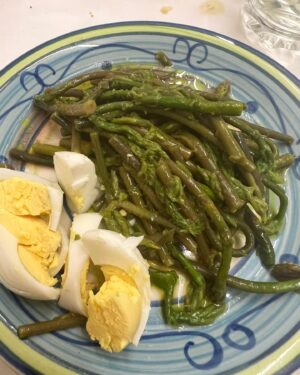 Lidia Bastianich Instagram - I loved being able to spend the Easter holidays with family in Istria. I had a wonderfully peaceful time foraging for wild asparagus, dandelions, nettles, and more.  Easter meal was roasted lamb, spring peas, and potatoes - and we got to enjoy all the wild greens we harvested.  #WheresLidia #lidiastravels #LidiasRecipes #LidiasItaly #LidiasKitchen  #FromLidiasTableToYours #LidiasSoundtrack