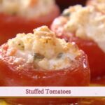 Lidia Bastianich Instagram - Stuffed Tomatoes. Italians will stuff just about anything, but when it comes to a nice, ripe tomato this is the definitive recipe. Verstile as it is delicious, this dish is just as great hot out of the oven as it is at room temperature. It's also wonderful as an appetizer, vegetable and even a main course. This dish is always popular at Italian family gatherings - and it looks great on the buffet table. Link to video and recipe in my bio. Buon Gusto! #LidiasRecipes #LidiasItaly #LidiasKitchen #LidiaBastianich #ItalianFood #FromLidiasTableToYours #granapadano #locatellicheese #olitalia