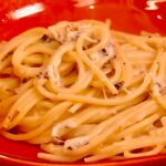 Lidia Bastianich Instagram - Spaghetti Cacio e Pepe. Here is a classic pasta, as delicious as it is simple and fast. The secret is that every ingredient is of utmost importance. Use a very good authentic Pecorino Romano and grind the black peppercorns just before making the dish. Buon Appetito! Link to video in my profile in my bio. #LidiasRecipes #LidiasItaly #LidiasKitchen #LidiaBastianich #ItalianFood #25YearsofLidia #FromLidiasTableToYours. #italiancheese #pecorino #pecorinoromano @locatellicheese_official