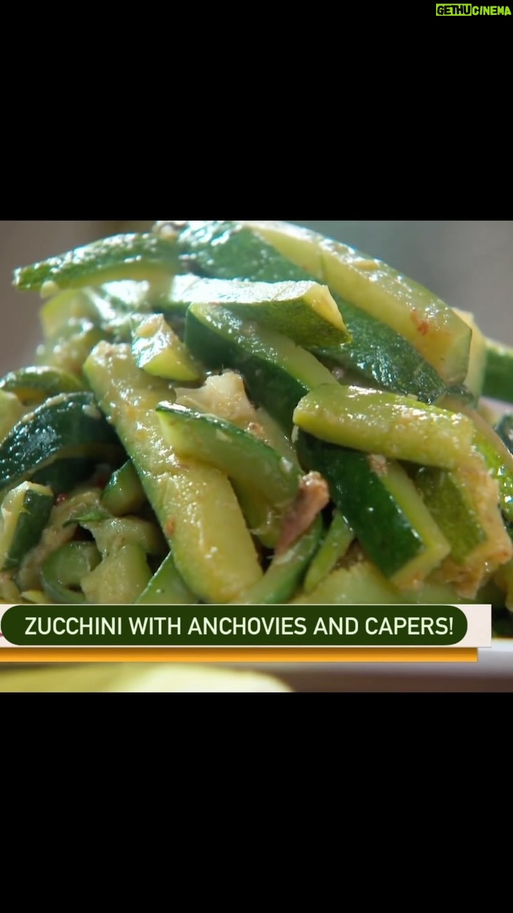 Lidia Bastianich Instagram - Zucchini is such an abundant and tasty vegetable, yet too often is bland and unpleasing when served. This preparation is simple and full of flavor. The anchovies provide much of it, and if you crave the anchovy taste you can increase the amount used. On the other hand, if you are apprehensive about anchovies, cut the amount in half. For extra spice, add crushed red pepper as well. Serve this hot, as an appetizer or a side dish, or prepare it in advance and serve at room temperature. It’s delicious either way (and thus an excellent buffet item). The savory zucchini makes a great pasta sauce, too—simply toss with hot drained ziti (or other short hollow pasta) and top with grated cheese. Buon Gusto! Link to full video and recipe in my bio. #LidiasRecipes #LidiasItaly #LidiasKitchen #LidiaBastianich #ItalianFood #FromLidiasTableToYours #LidiasSoundtrack #olitalia @olitalia.it