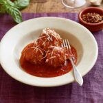 Lidia Bastianich Instagram - Meatballs with Eggplant - Here's a delicious variation on a favorite recipe that will become a favorite in your house. The addition of Eggplant and Italian Sausage add a rich complexity to the flavor - and even make the dish more economical. Buon Gusto! https://lidiasitaly.com/recipes/meatballs-with-eggplant/ #cento #centofoods @centofinefoods #GranaPadano @granapadano #LidiasRecipes #LidiasItaly #LidiasKitchen #LidiaBastianich #ItalianFood #FromLidiasTableToYours #LidiasSoundtrack