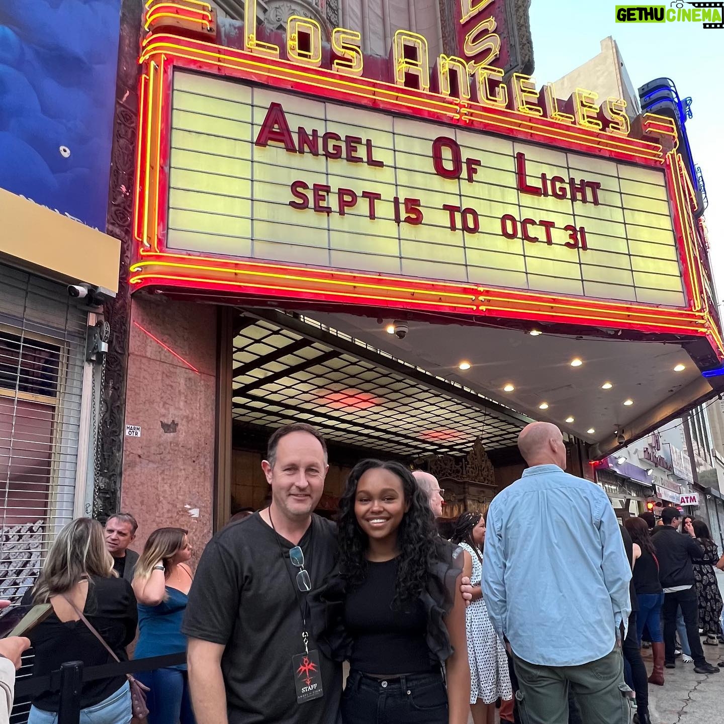 Lidya Jewett - 3 Likes - thank you @kniederbaumer for inviting me to Angel of Light LA!! it was such a great experience and also insanely terrifying, couldn’t be better 🥹