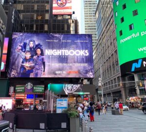 Lidya Jewett Instagram - TIMES SQUARE!! this is so incredibly insane. I am so grateful to be a part of this wonderful project and I cannot wait for you all to see it ( 📸 cred: @isabella.serene )
